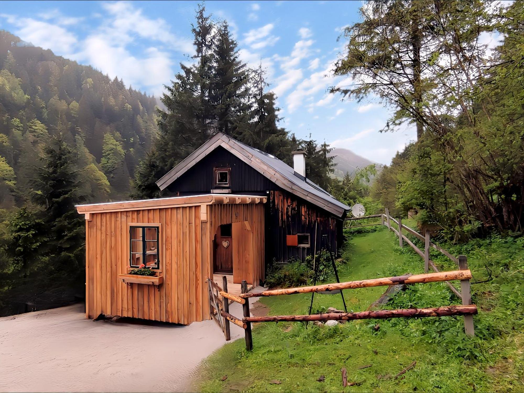 Vila Almhuette Auszeit Donnersbachwald Exteriér fotografie